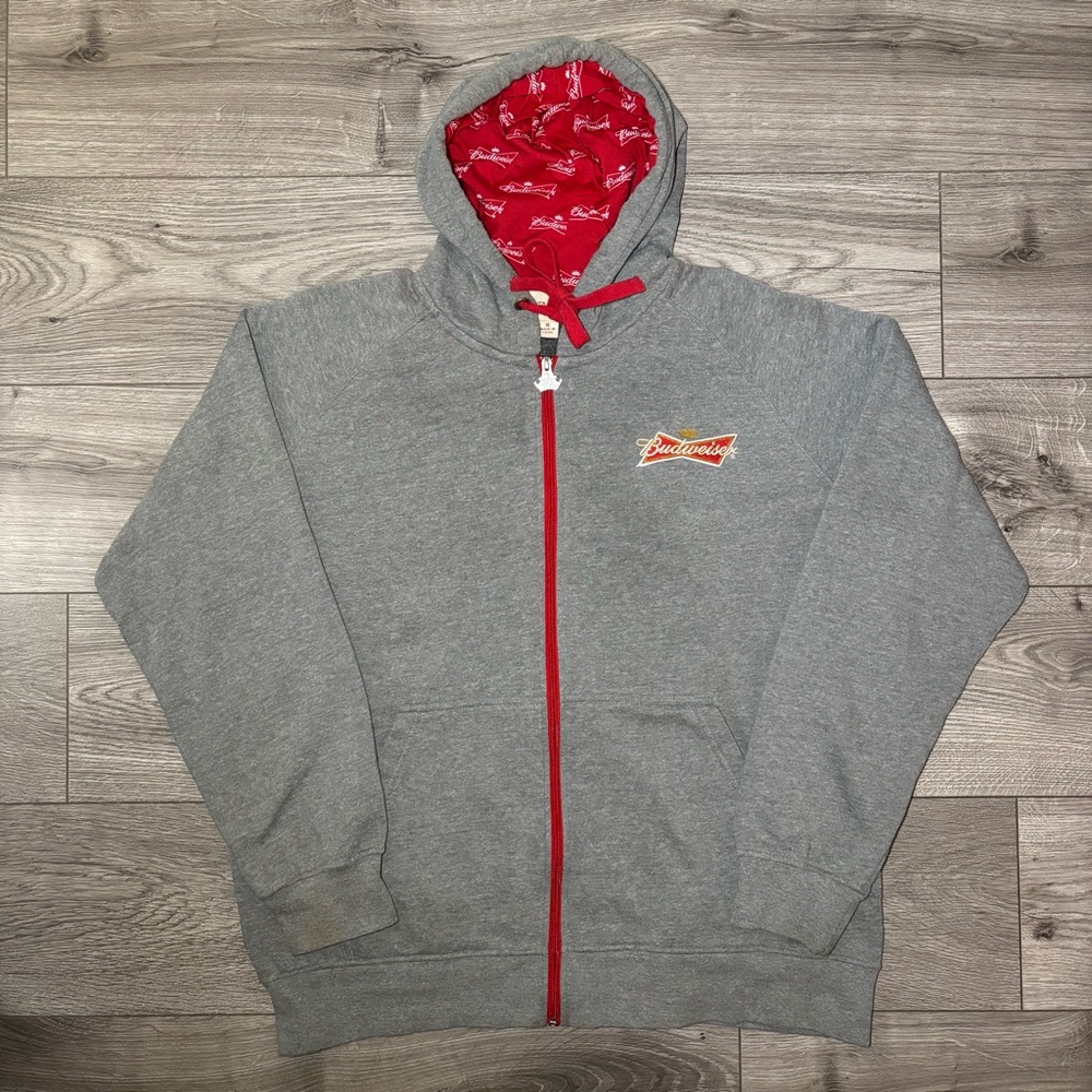 Budweiser Zip-Up Hoodie